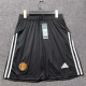 25-26 Man Utd Black Shorts Pants