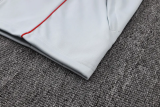 25-26 Bayern Light gray Jacket Tracksuit #A2552