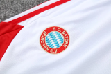 25-26 Bayern White Training Short Suit