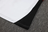 25-26 Bayern White Half Pull Tracksuit #B2530(半拉链)