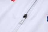 25-26 Bayern White Jacket Tracksuit #A2551