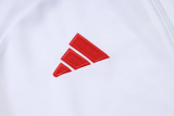 25-26 Bayern White Jacket Tracksuit #A2558