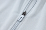 25-26 Bayern Light gray Jacket Tracksuit #A2552