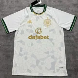 26-27 Celtic White 60th Anniversary Fans Soccer Jersey