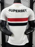 26-27 Sao Paulo Home Player Version Soccer Jersey