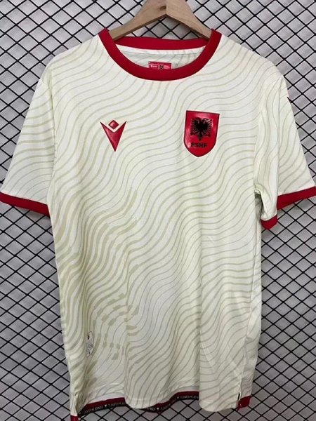 26-27 Albania Away Fans Soccer Jersey