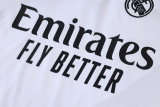 26-27 RMA White Half Pull Tracksuit #B26012(半拉链)