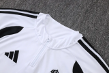 26-27 RMA White Half Pull Tracksuit #B26012(半拉链)