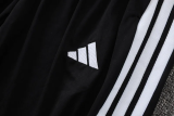 26-27 RMA Black Half Pull Tracksuit #B26013(半拉链)