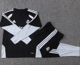 26-27 RMA Black Half Pull Tracksuit #B26013(半拉链)