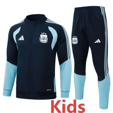 26-27 Argentina Royal blue Kids Jacket Tracksuit #E26010(童装)