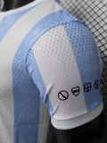 26-27 Argentina Blue White Player Version Soccer Jersey (逗号标)