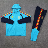 26-27 Spain Lake blue Hoodie Jacket Tracksuit