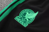 26-27 Mexico Black Hoodie Jacket Tracksuit