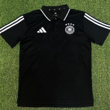 26-27 Germany Black Polo Short Sleeve
