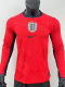 26-27 England Away Long Sleeve Player Version Soccer Jersey (长袖球员)