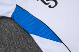 25-26 Man Utd White Half Pull Tracksuit (半拉链)