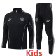 25-26 Man City Black Kids Half Pull Tracksuit #E25238(童装)(半拉链)