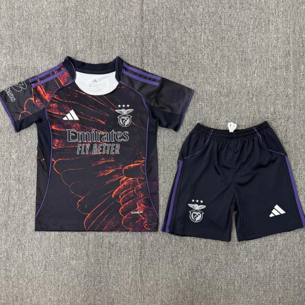 25-26 Benfica Special Edition Kids Soccer Jersey