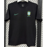 25-26 Brazil Black Training shirts