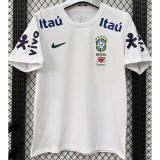 25-26 Brazil White Training shirts (广告版)