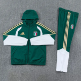 25-26 Italy Green Hoodie Jacket Tracksuit