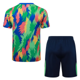 25-26 Brazil Green Training Short Suit #D25267