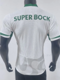 25-26 Sporting Lisbon White Player Version Soccer Jersey