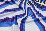 25-26 RMA White blue Tank top and shorts suit