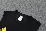 25-26 Man Utd Black Tank top and shorts suit