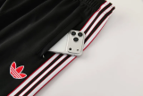 26-27 Man Utd Black blue Jacket Tracksuit #01
