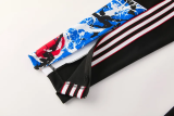 26-27 Man Utd Black blue Jacket Tracksuit #01