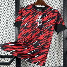 26-27 Sao Paulo Red Black Training shirts