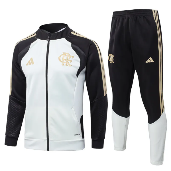26-27 Flamengo Beige Jacket Tracksuit #A26026