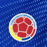 26-27 Colombia Blue Goalkeeper Fans Soccer Jersey