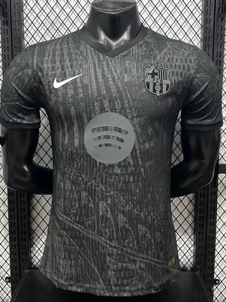 25-26 BAR Grey Black Special Edition Player Version Training Shirts