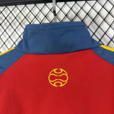 26-27 Spain Red Windbreaker