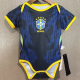 26-27 Brazil Away Baby Infant Crawl Suit