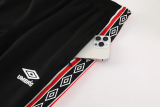 25-26 Man Utd Black Jacket Tracksuit #02