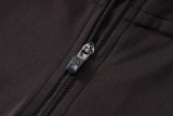 26-27 Flamengo Brown Half Pull Tracksuit #B26020(半拉链)