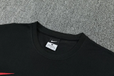 26-27 PSG Black Short shirts and Long trousers Suit (圆领)