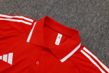 25-26 ARS Red Short shirts and Long trousers Suit #C2512