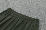 25-26 CHE Army green Tank top and shorts suit