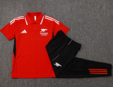 25-26 ARS Red Short shirts and Long trousers Suit #C2512