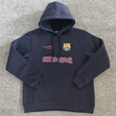 25-26 BAR Royal blue Hoody 宝蓝色(加绒)彩标