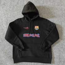 25-26 BAR Black Hoody 黑色(加绒)彩标