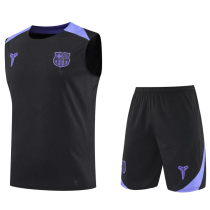 25-26 BAR Black Tank top and shorts suit
