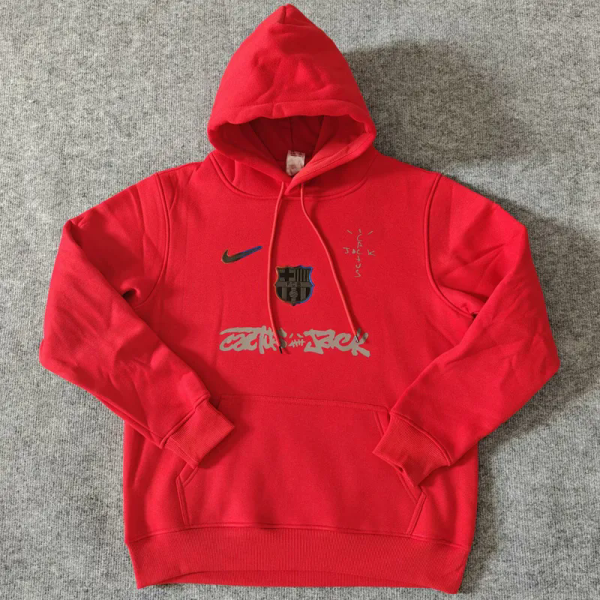 25-26 BAR Red Hoody 红色(加绒)黑标