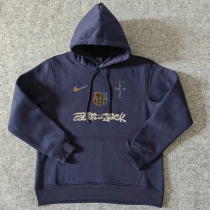 25-26 BAR Royal blue Hoody 宝蓝色(加绒)黑标