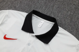 25-26 LIV White Short shirts and Long trousers Suit #C1159